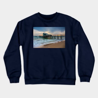 Shelley Beach Jetty, Portsea, Mornington Peninsula, Victoria, Australia Crewneck Sweatshirt